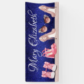 6足パーソナライズされたバナー 横断幕 (縦)