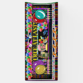 6足フリー最後のバナー 横断幕 (縦)