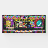 6足フリー最後のバナー 横断幕 (横)