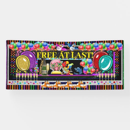 6足フリー最後のバナー 横断幕 (横)