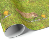 6週間未満の冬の包装紙 ラッピングペーパー (ロールコーナー)