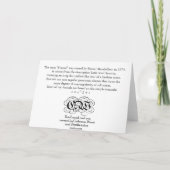 6黒い及び白 カード (裏面)