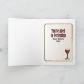 60おもしろいことわざ男誕生日 カード (内部)