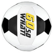 60おもしろいだから何引用文60誕生日 サッカーボール (回転)