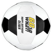 60おもしろいだから何引用文60誕生日 サッカーボール (回転)