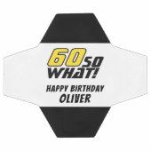 60おもしろいだから何引用文60誕生日 サッカーボール (フラット)