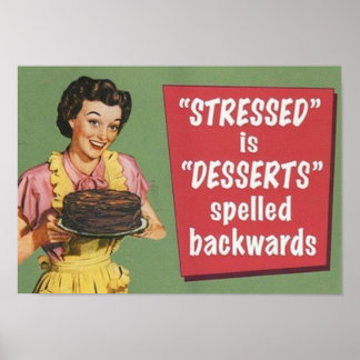 60おもしろい年代のスタイル女性ポスター ポスター