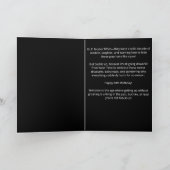 60おもしろい歳の若者への死神の死 カード (内部)