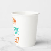 60おもしろい番目の女性誕生日 紙コップ (左)