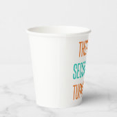 60おもしろい番目の女性誕生日 紙コップ (右)