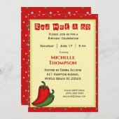 60おもしろい番目の誕生日招待状 招待状 (正面/裏面)