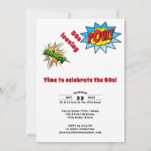 60おもしろい番目の誕生日招待状 招待状 (裏面)