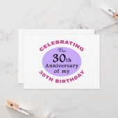 60おもしろい番目の誕生日Gagギフト カード (正面/裏面インサイチュ)