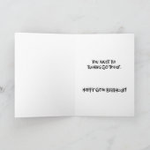 60おもしろい誕生日 カード (内部)