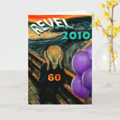 60おもしろい誕生日 カード (黄色い花)