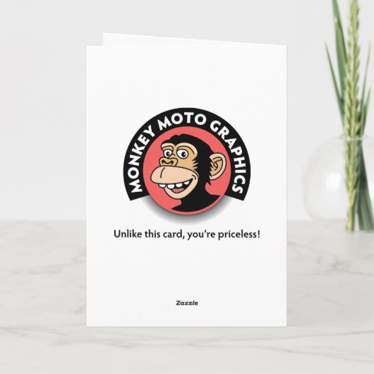 60おもしろい誕生日 カード (裏面)