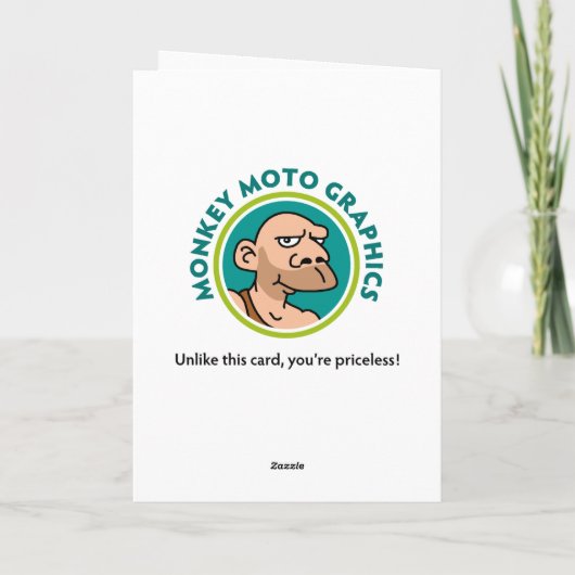 60おもしろい誕生日 カード (裏面)