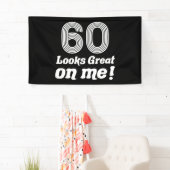 60おもしろい誕生日 横断幕 (インサイチュ)