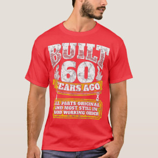 60おもしろい誕生日B日ギフトことわざ年齢60年 Tシャツ