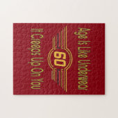 60おもしろい~年は下着に似ている ジグソーパズル (横)