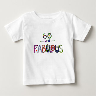 60およびすばらしいの60歳、第60誕生日 ベビーTシャツ
