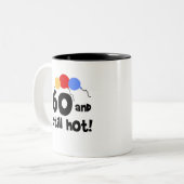 60およびまだ熱い ツートーンマグカップ (正面左)