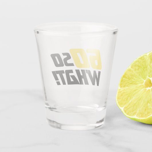 60だからおもしろい引用文60番目誕生日 ショットグラス (裏面)