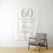 60だから何エレガントオーナメント60誕生日 タペストリー (インサイチュ)