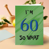 60だから何60番目の誕生日おもしろい引用文 カード