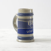 60だから60おもしろい番目の誕生日ビアスタイン ビールジョッキ (正面左)