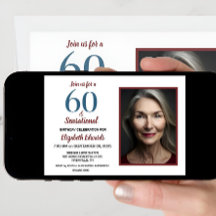 60とセンセーショナル誕生祝い