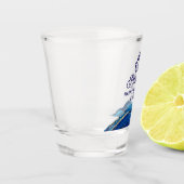 60と素晴らしい大理石グリッター誕生日パーティー ショットグラス (左)