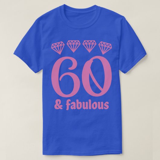 60と素晴らしい1 Tシャツ (デザイン正面)