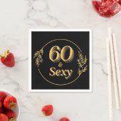 60と素晴らしい スタンダードカクテルナプキン (インサイチュ)