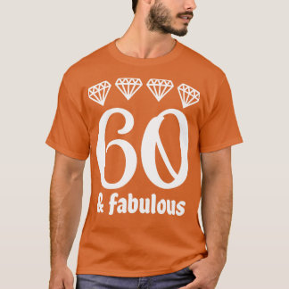 60と素晴らしい Tシャツ