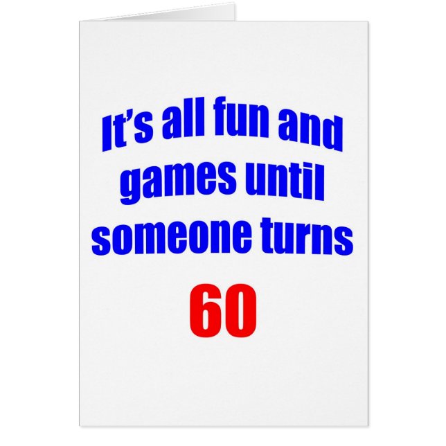 60のおもしろいおよびゲーム (正面)