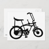 60のクラシックバイクバイクバイクシュウィンスティングレイバイク ポストカード (正面/裏面)