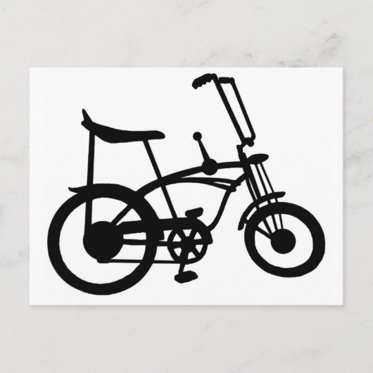 60のクラシックバイクバイクバイクシュウィンスティングレイバイク ポストカード (正面)