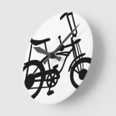 60のクラシックバイクバイクバイクシュウィンスティングレイバイク ラウンド壁時計 (傾斜)