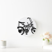 60のクラシックバイクバイクバイクシュウィンスティングレイバイク ラウンド壁時計 (ホーム)