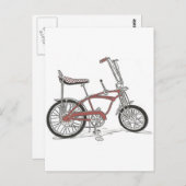 60のシュウィンスティングレイアップルクレートマッスルバイク ポストカード (正面/裏面)