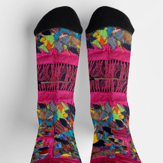 60の北の大きな魚 ソックス (上部)