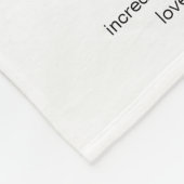 60の理由60th誕生日コラージュ フリースブランケット (角)