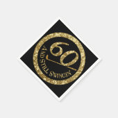 60まだナプキンを飲み込んでいる スタンダードカクテルナプキン (角)