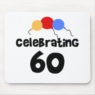 60を祝うこと マウスパッド