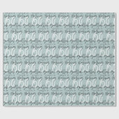 60を良い誕生日ギフトラップに見せる ラッピングペーパー (フラット)