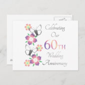 60エレガント周年記念 ポストカード (正面/裏面)