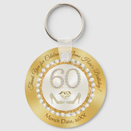 60エレガント番目の誕生日は安い女に好意を キーホルダー