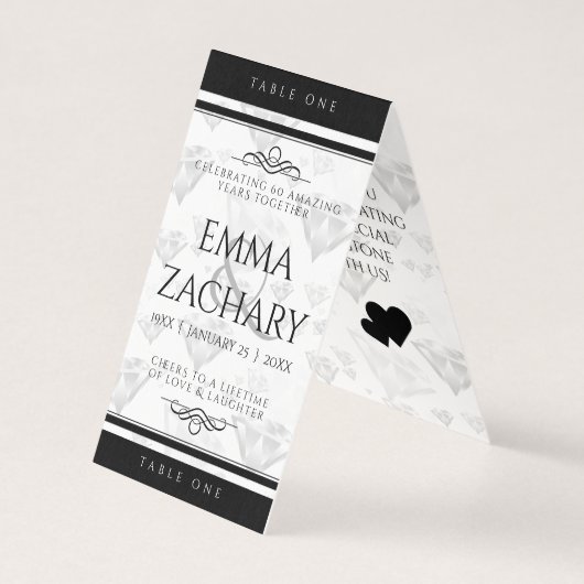 60エレガントth 75th Diamond結婚's Anniversary (裏面)