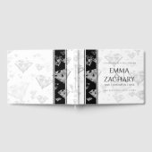 60エレガントth 75th Diamond結婚's Anniversary ゲストブック (全面)